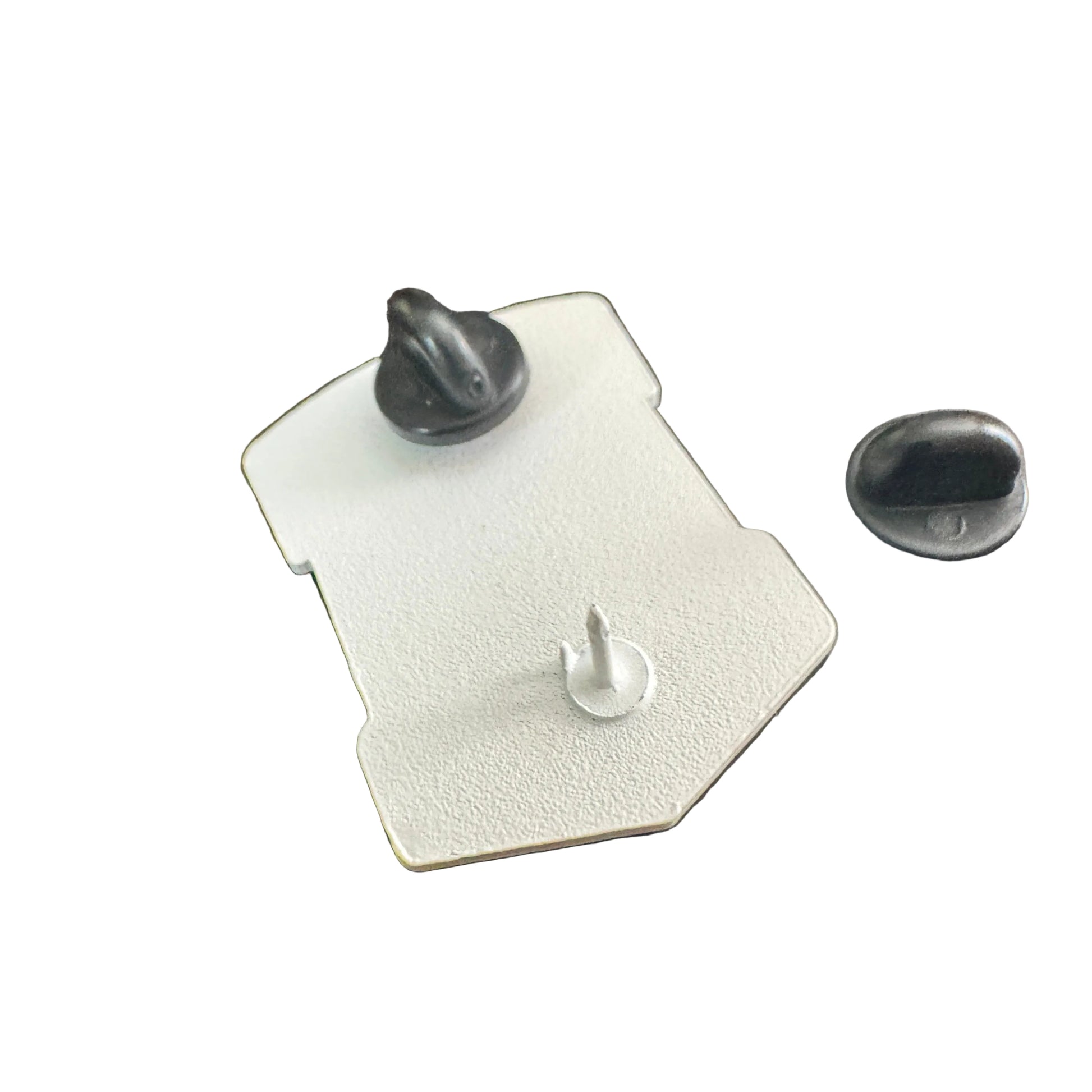 DC Ward pi, enamel, back side, double rubber clutch 