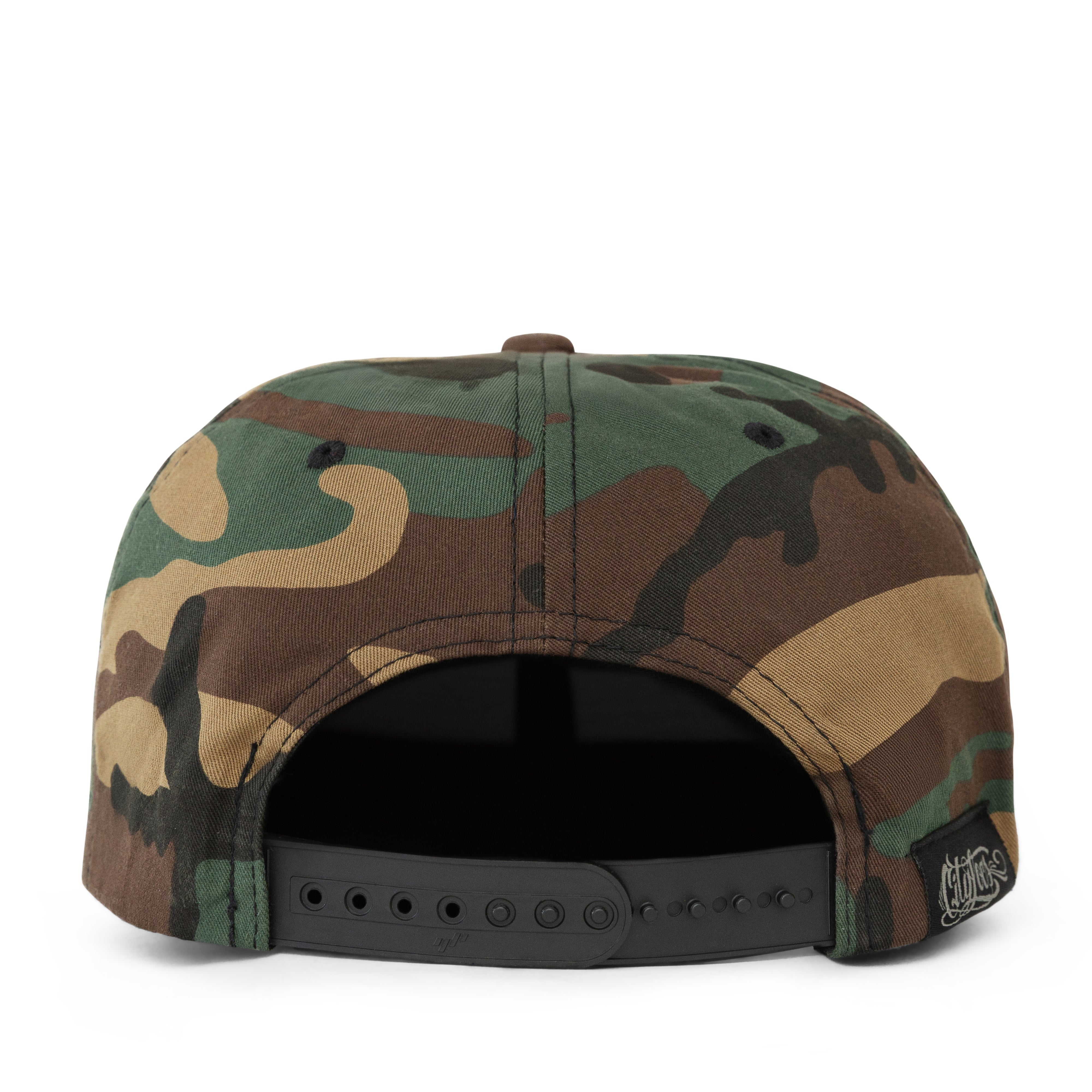 HOUSE OF DC Camo Snap Back Cap back