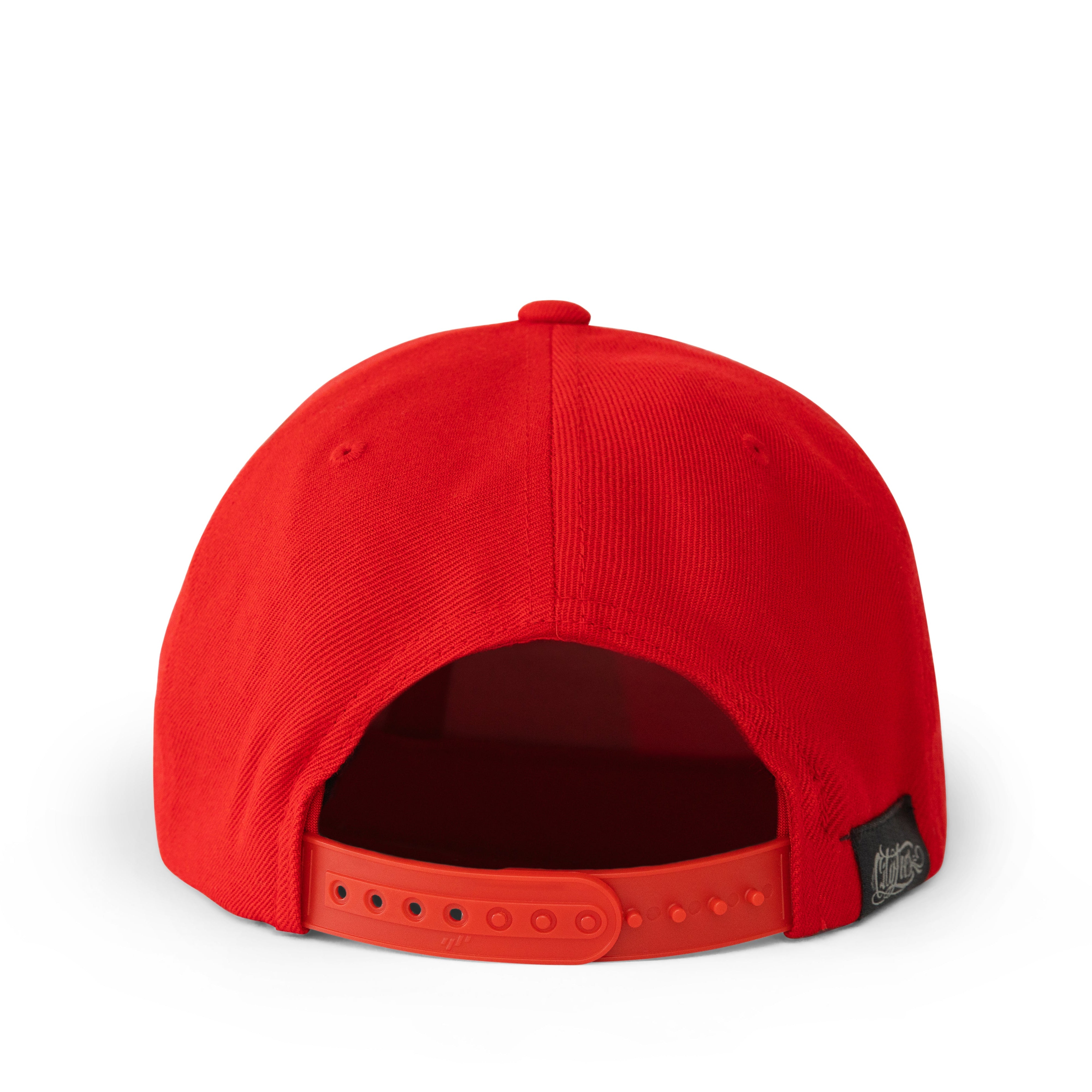 HOUSE OF DC Red Snap Back Cap back