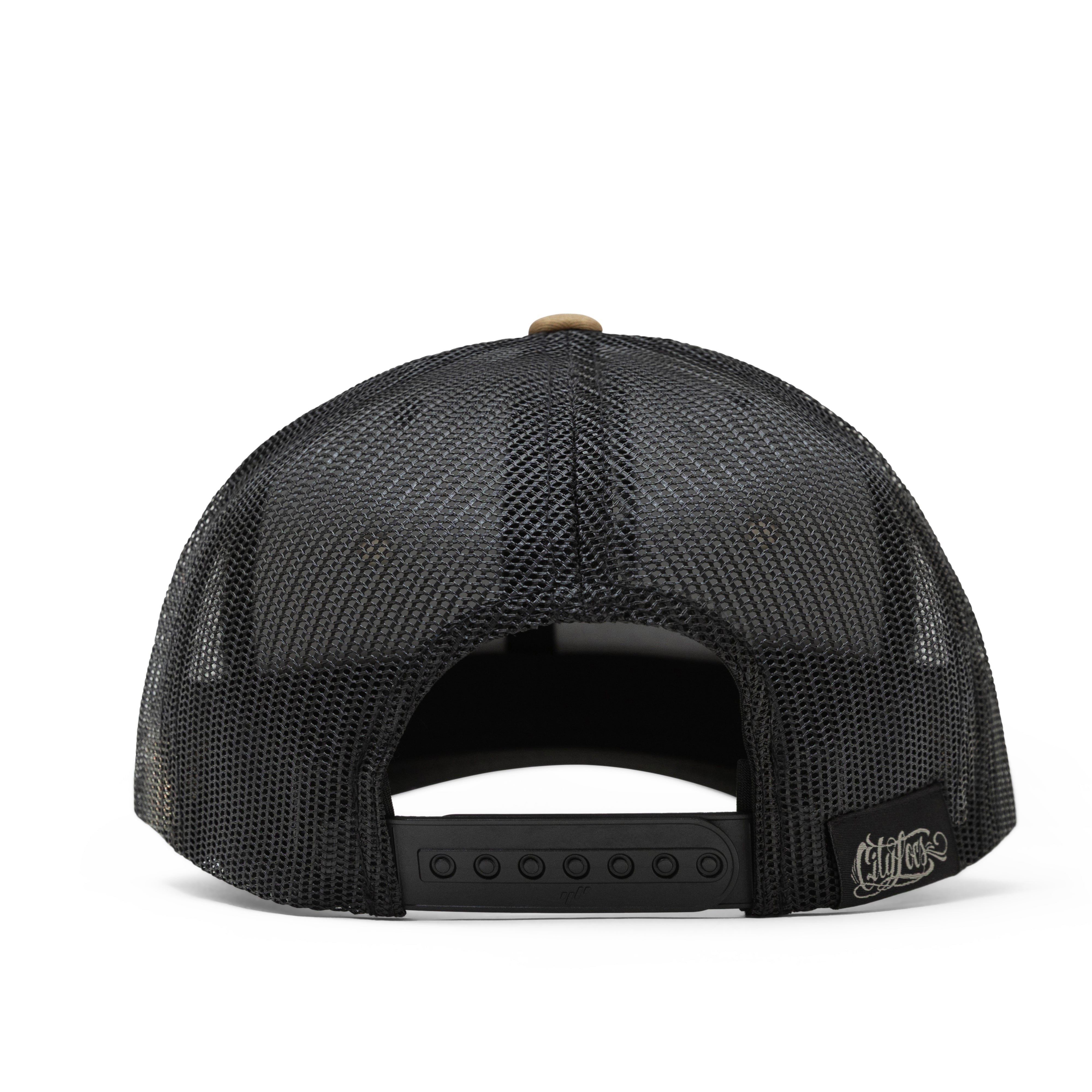 House of DC Camo Mesh Trucker Cap - back